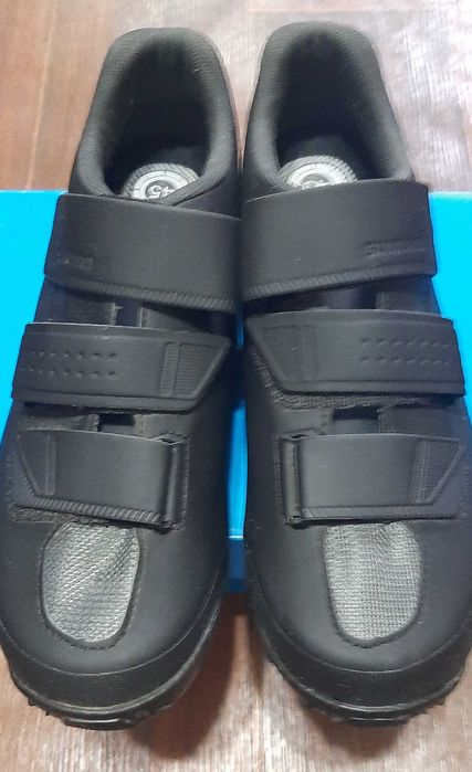 Велотуфлі Shimano SH-ME200 EU45 + контакти Shimano PD-M520 сріблясті