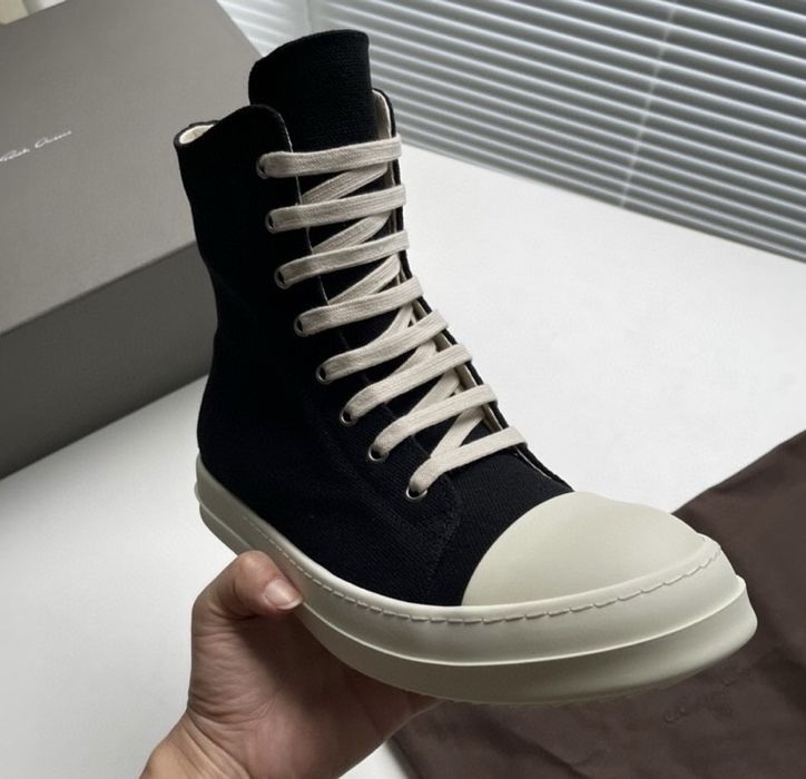 Нові Кеди Rick Owens Ramones High/size 41,42,43,44/Преміум якість!