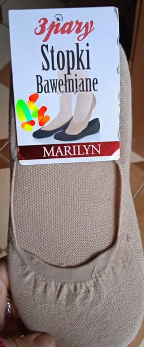 Skarpetki balerinki  nowe