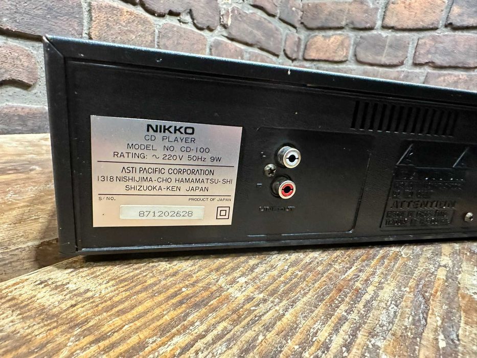 Odtwarzacz Cd Nikko CD -100