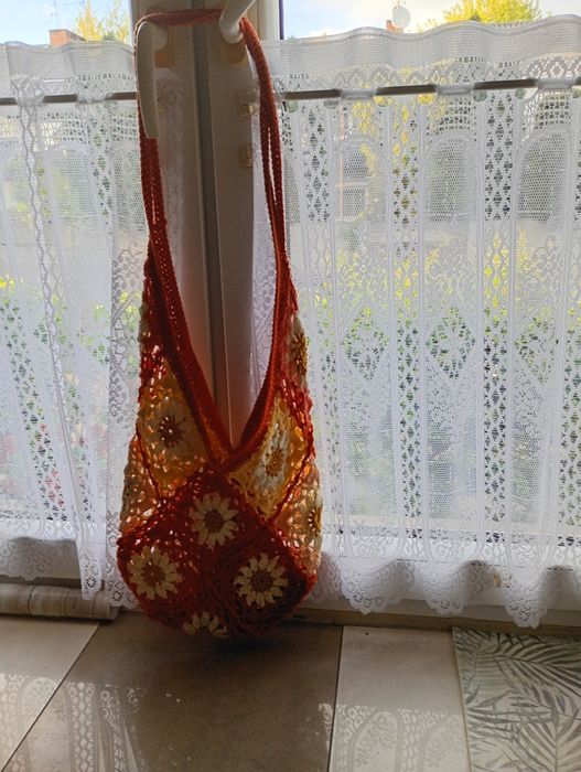 Szydełkowa torba shopper