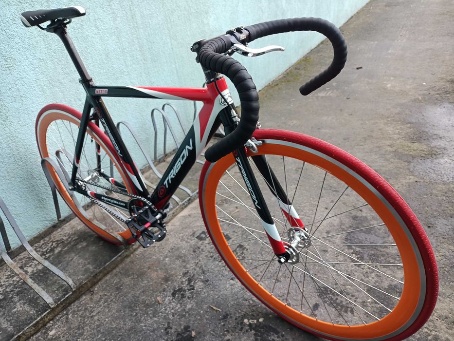 Single speed z hamulcem, ostre kolo TRIGON TTAA