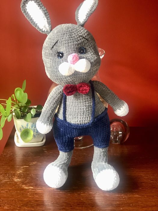 Maskotka na szydełku