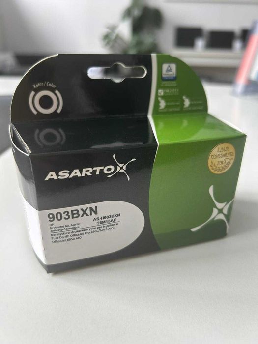 Tusz zamiennik HP 903XL T6M15AE czarny ASARTO