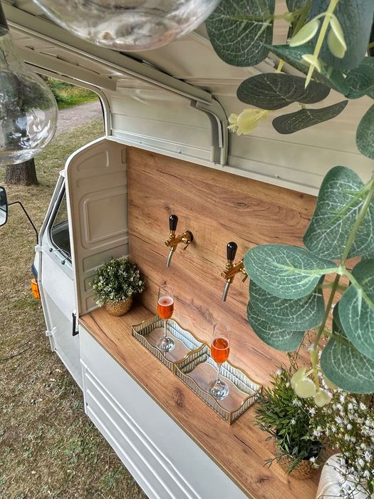 "La Bollicina" Prosecco van Piaggio Ape - Mobilny Bar na Imprezy