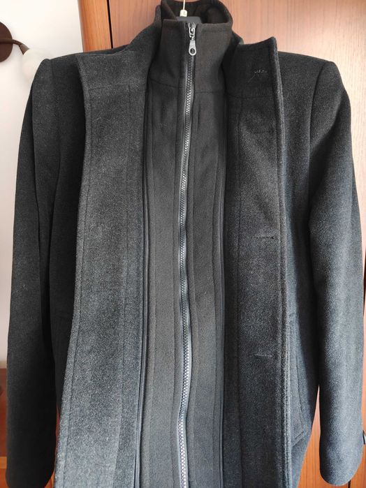 Elegancki płaszcz męski 54 (XL), Galant, Stójka 2w1, Stan bdb