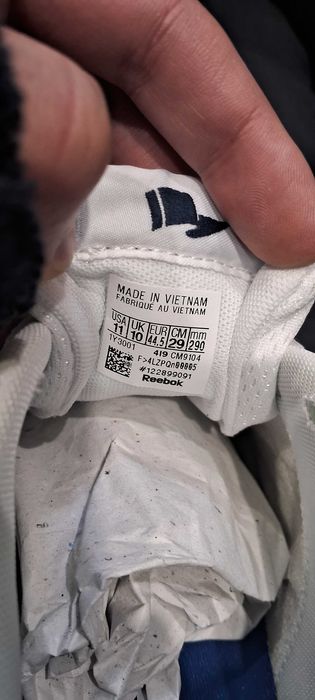 Кроссовки  Reebok Royal Complet 100000451 Білий 44,5р ( Оригинал)