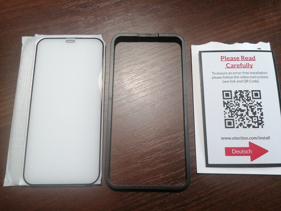 Szkło hartowane x 2 sztuki do IPhone 12 / 12 Pro