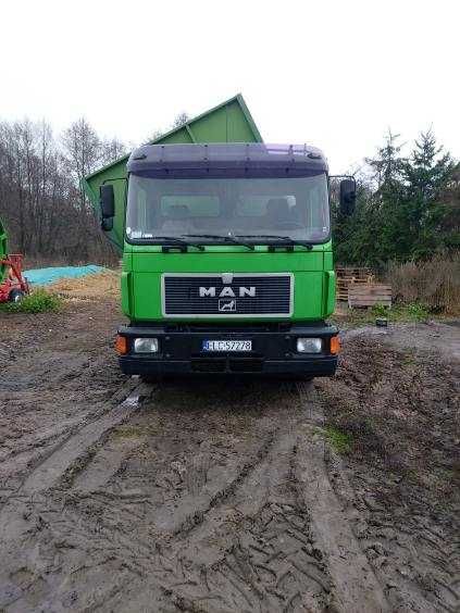 Man 18-272 wywrotka wraz z przyczepą komplet