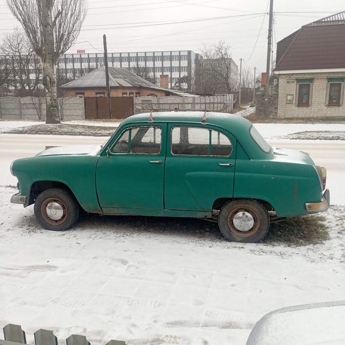 Москвич 407. Ретро авто.