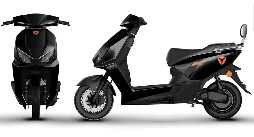 Електричний мопед Yadea GT25 1400W 72V 23Ah графеновий новий