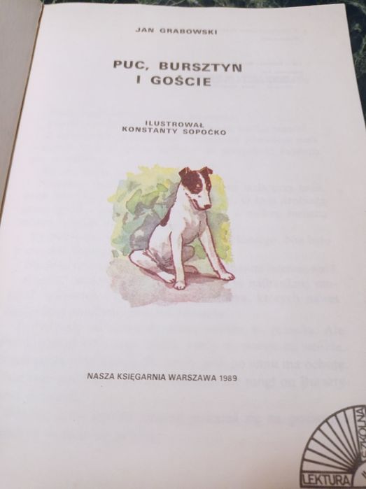 Puc, Bursztyn i goście - Jan Grabowski  Nasza Księgarnia