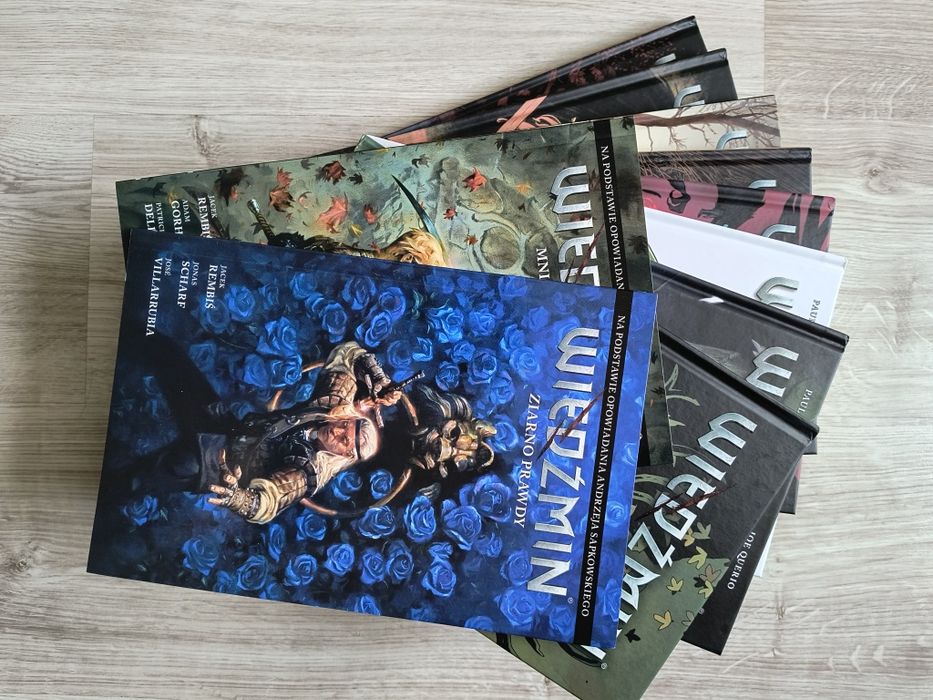 Wiedźmin. Zestaw komiksów.