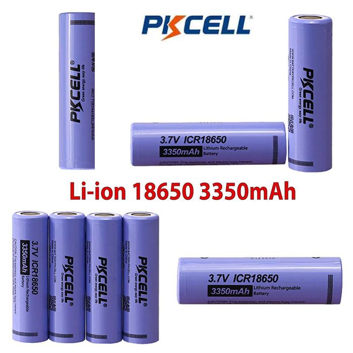 Аккумулятор PKCELL Li-ion 18650 реальная емкость 2500(25А) - 3350mAh
