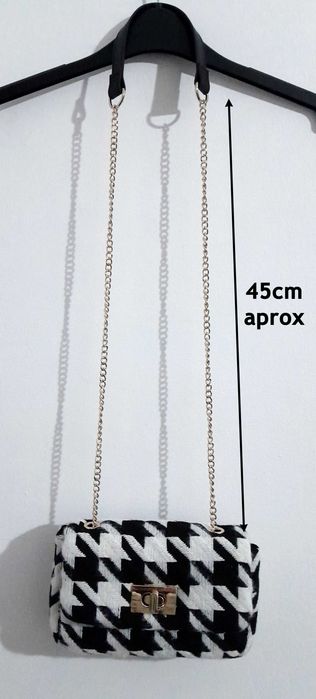 Mala pequena a tiracolo padrão geométrico H&M