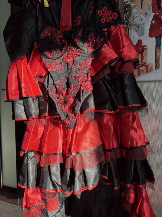 Костюм Кармен/ танцювальний костюм Кармен/ костюм для стріпдансу