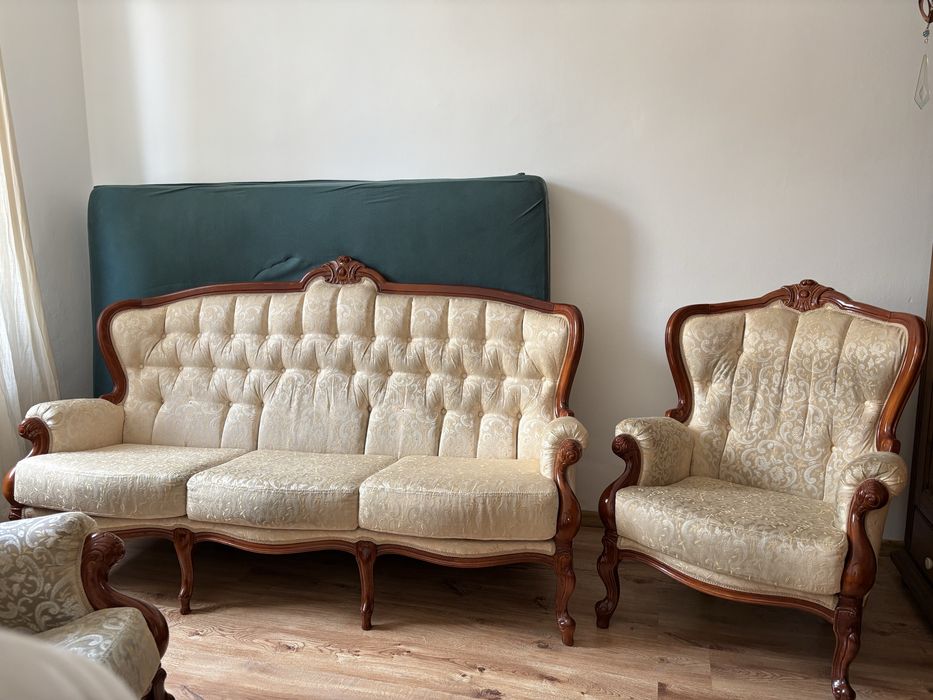 Zestaw wypiczynkowy sofa fotele gratis ława dostepne tez krzesla