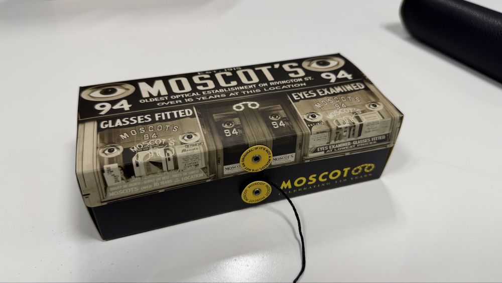 Oculos sol Moscot Lemtosh 46 Aqua Sunrise