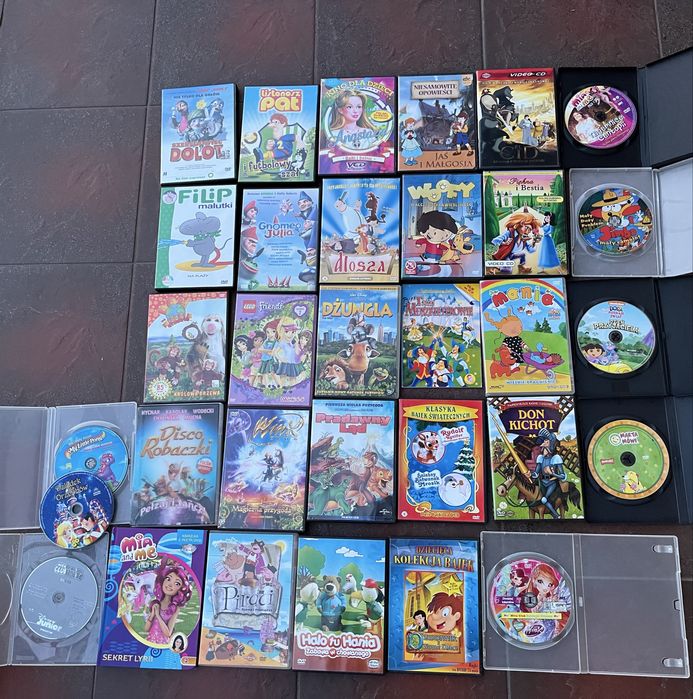 Bajki na dvd vcd