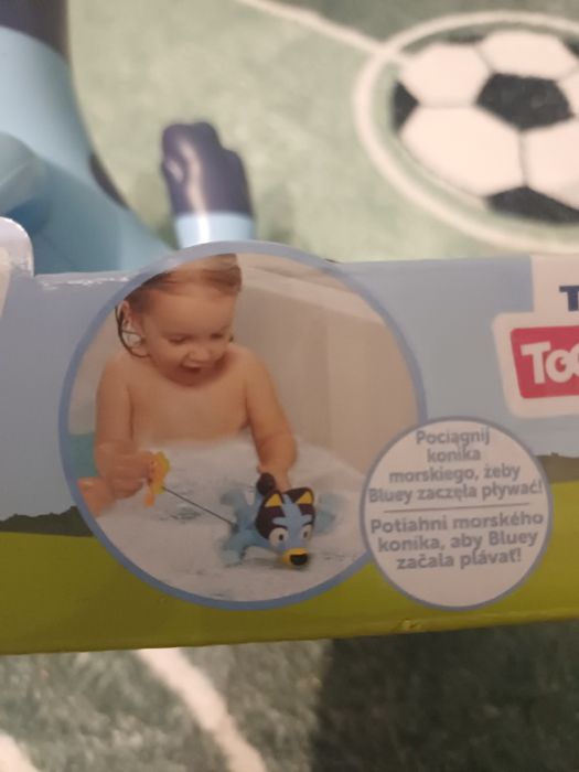 Pływająca Bluey nowa zabawka do kąpieli