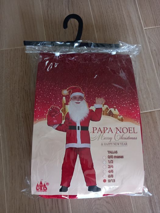 Roupa Pai Natal - 9/13 anos