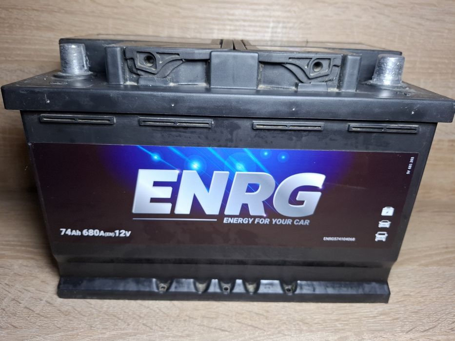 Akumulator Enrg 74 Ah 680A Diesel Benzyna