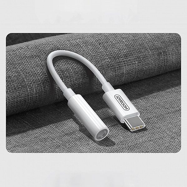 Joyroom adapter przejściówka słuchawek 3,5 mm mini jack (żeński) - USB