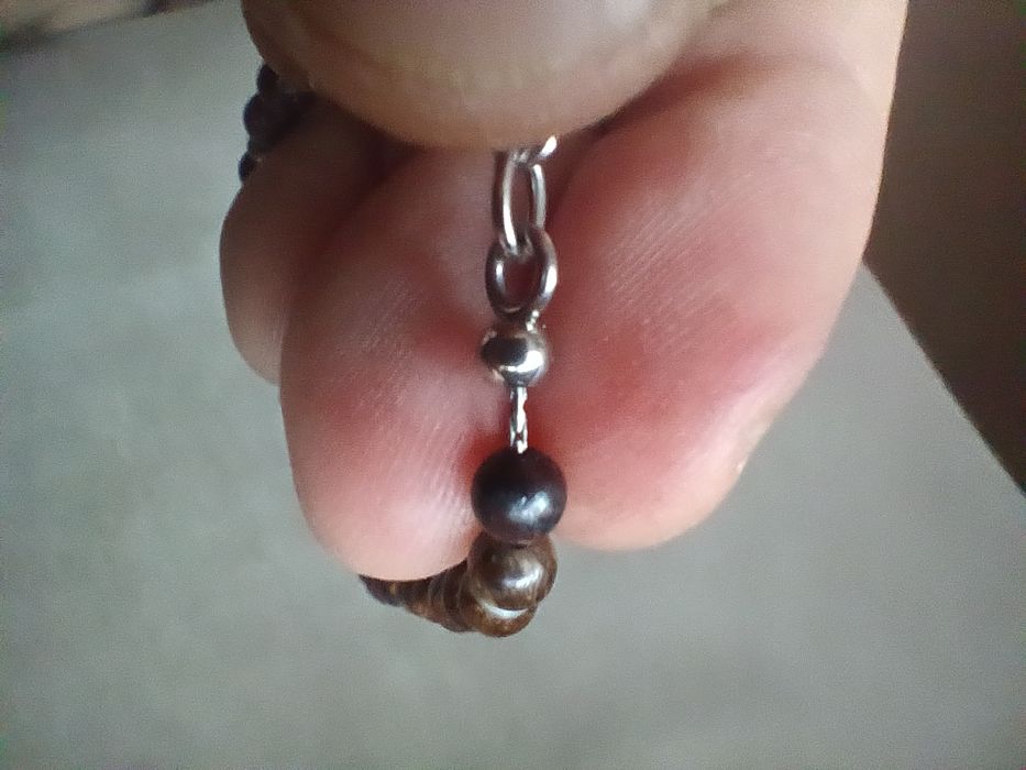 Bransoletka męska z czaszką