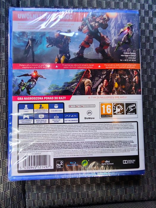Anthem Gra  PS4 nowa