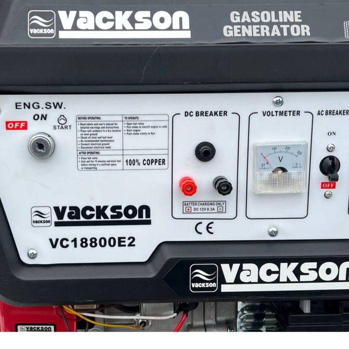 Генератор Vackson 8.5 квт 1 фаза Турция