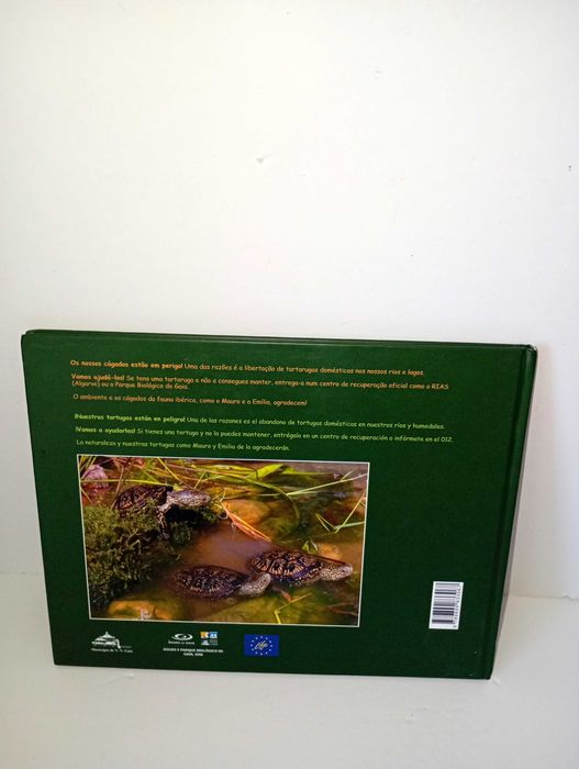 Mauro e Emília- Os nossos cágados estão em perigo (port/ espanhol)