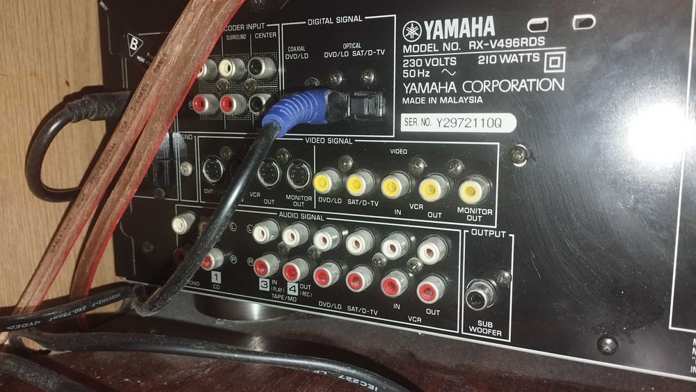 ampiltuner Yamaha RX-V496 RDS