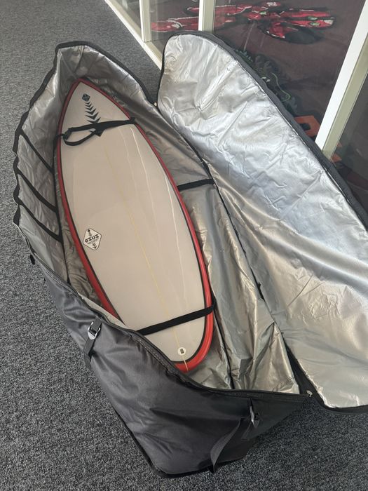 Capa de viagem para 4 pranchas/ sarcófago para até 4 pranchas 7 pés