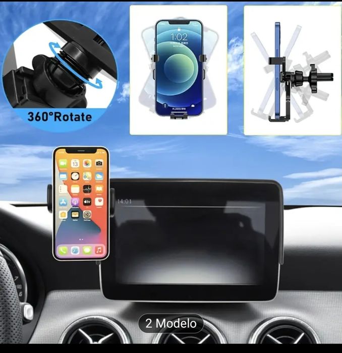 Suporte telemóvel Mercedes Classe A/Cla/GLA