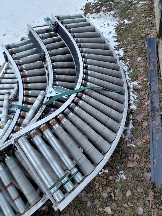 Przenośnik łukowy rolkowy  rolotok