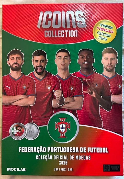 Expositor com moedas mocilab
