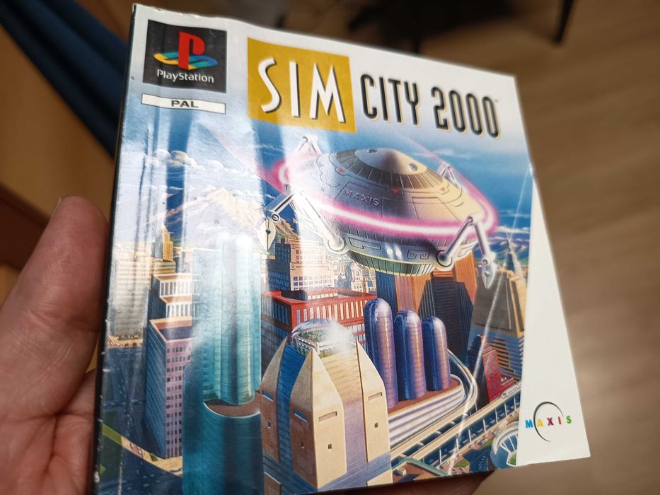 Sim City 2000 PSX PlayStation angielska komplet