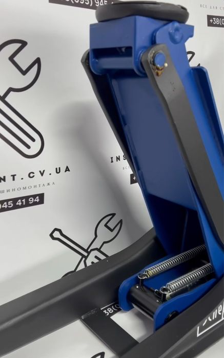 Scheppach Домкрат підкатний 3 Тони посилений низька посадна 75-505мм