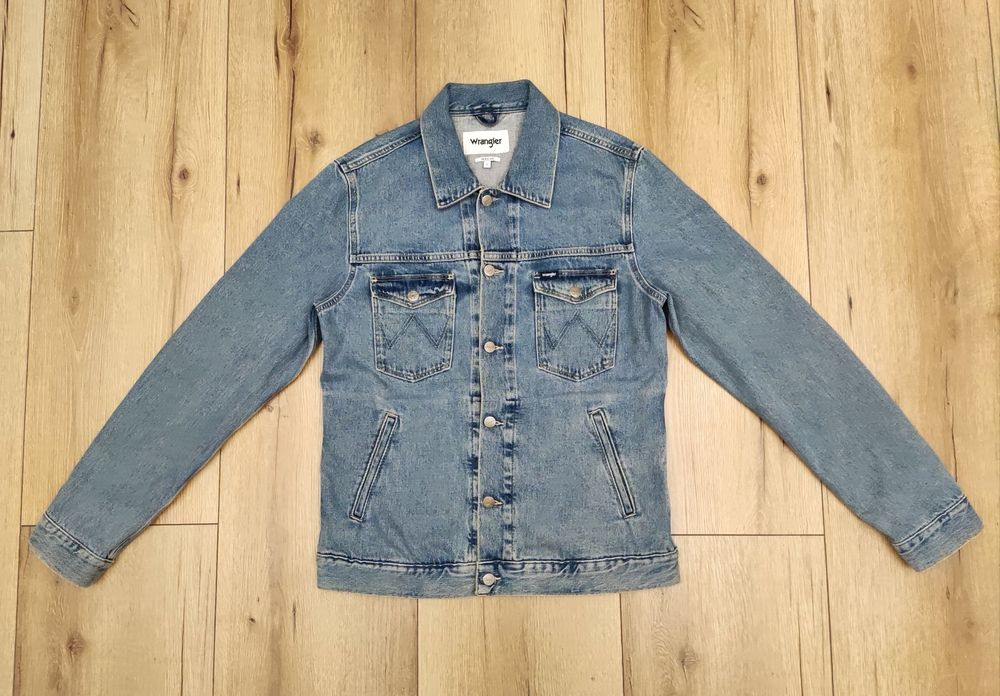 Wrangler męska kurtka jeansowa w rozmiarze M-L