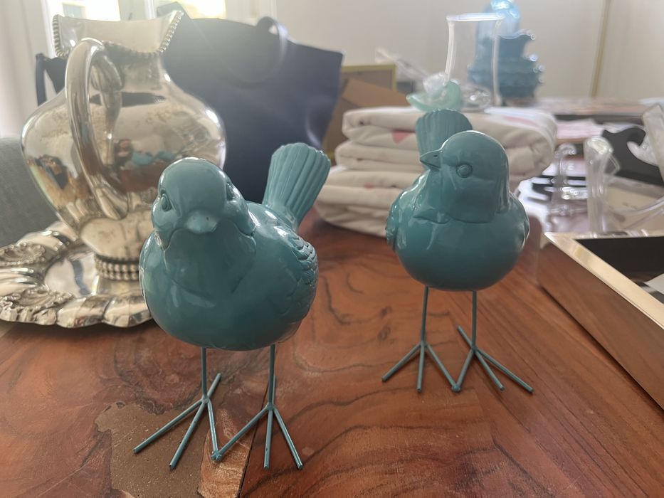 Vendo dois passaros decorativos da Area