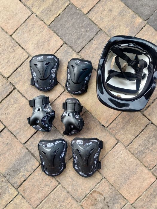 Ochraniacze i kask