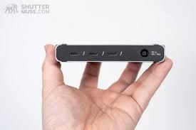 Caldigit Hub/Charger E4 - USB 3,2 Gen2 / Thunderbolt 4 (60W) /