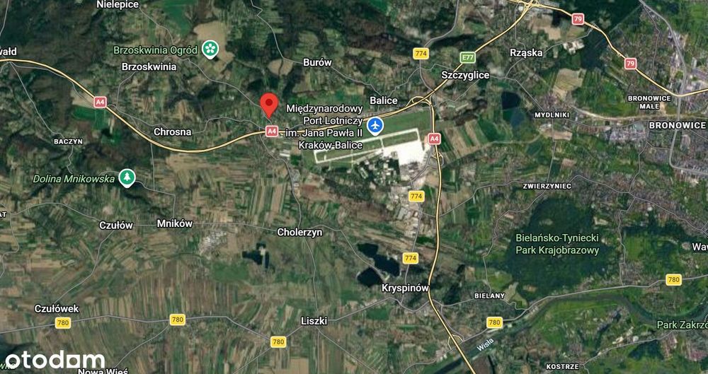 Prąd | Woda | Kanalizacja | Gaz | 5min Balice | 10min Zalew Kryspinów - Więcej