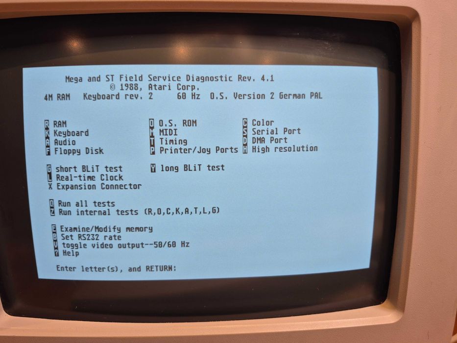 ATARI Mega 1  ST / komplet komputer, dysk , klawiatura, myszka i monit