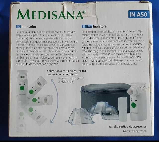 Inalador ultrasónico Medisana (adultos e crianças)