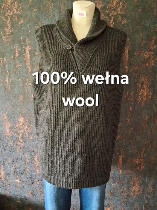 Wełniana ciepła Kazimierza męska rozmiar L . Filippa K