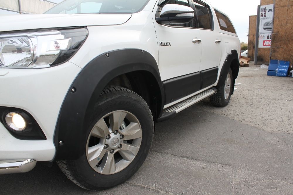 Расширители арок Тойота Хайлюкс Арки Toyota Hilux Накладки на двери ...