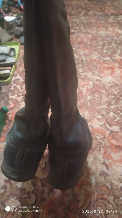 Сапоги "хромовые"