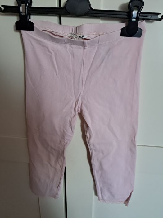 2 pary Legginsy H&M 3/4 rozmiar 116