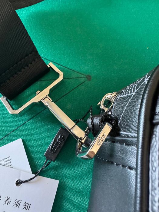 Bolsa Lacoste Monograma Preto